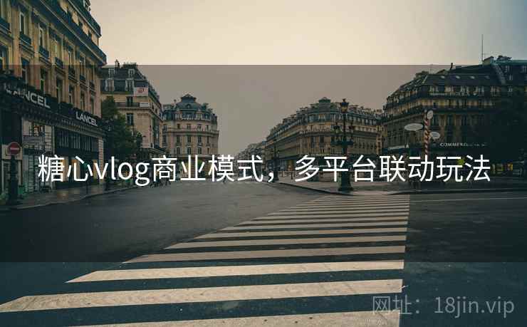 糖心vlog商业模式，多平台联动玩法