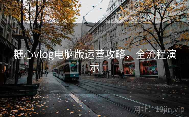 糖心vlog电脑版运营攻略,全流程演示